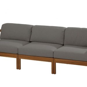 Loungebank 3-zits Lido Teak 4 Seasons Outdoor