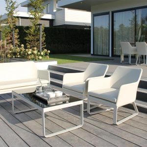 Passion Oudoor Living Loungeset Breeze IJswit Passion Outdoor Living