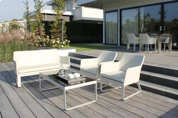 Passion Oudoor Living Loungeset Breeze IJswit Passion Outdoor Living