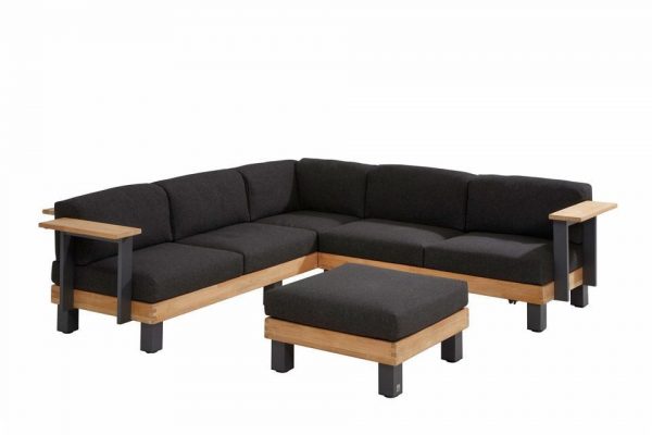 Loungeset Cordoba Anthracite 4 Seasons Outdoor