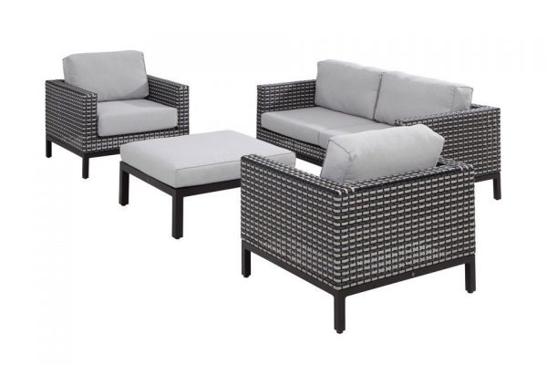 Loungeset Dias Black Pepper 4 Seasons Outdoor