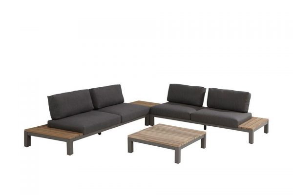 Loungeset Fidji Teak 4 Seasons Outdoor