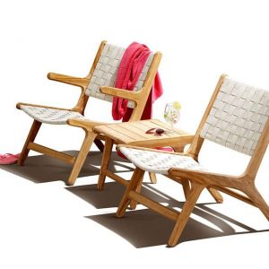 Loungeset Juul Teak-Nature Apple Bee