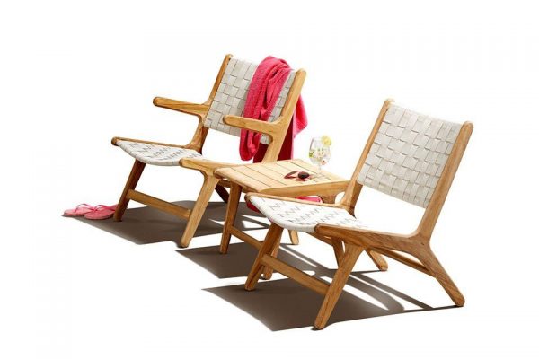 Loungeset Juul Teak-Nature Apple Bee