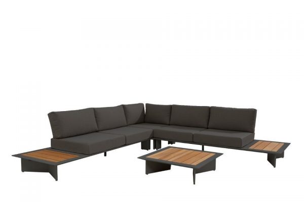 Loungeset Lovina Carbon-Teak Taste by 4 Seasons Outdoor