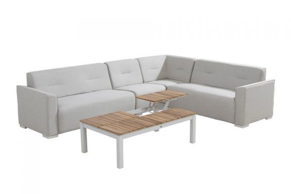 Loungeset Tavira Forio Frost Grey 4 Seasons Outdoor