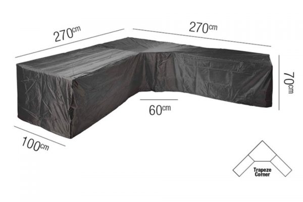 Platinum Loungesethoes L Trapeze 270 x 270 x 100 x 71(H) cm AeroCover