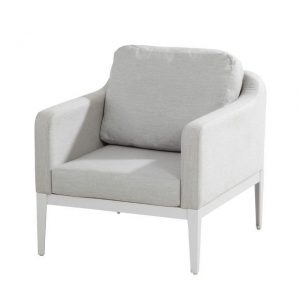 Loungestoel Almeria Frost Grey 4 Seasons Outdoor