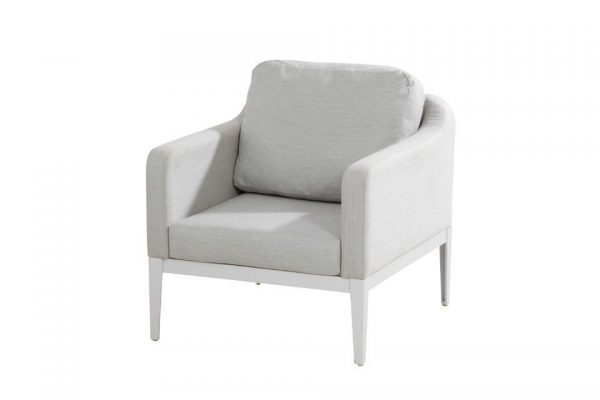 Loungestoel Almeria Frost Grey 4 Seasons Outdoor