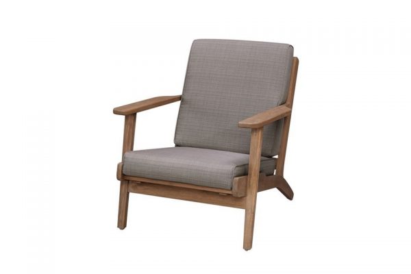 Loungestoel Baltic Teak Apple Bee