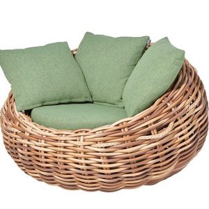 Loungestoel Cocoon Kubu-Groen Apple Bee