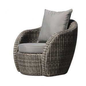 Loungestoel Lotus Charcoal Artie