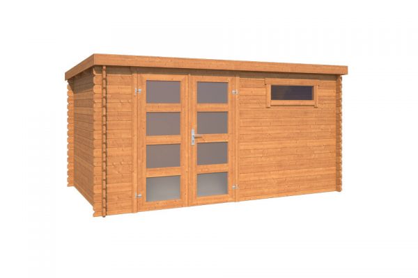 OLP Outdoor Life Products Tuinhuis Alpha 230 Bruin gedompeld