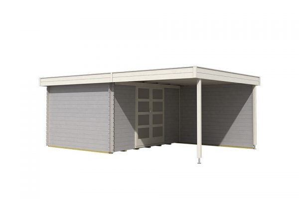 OLP Outdoor Life Products Tuinhuis Xavier 300 Top Platinum Grey