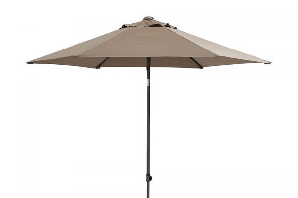 Parasol 250 cm Push up Taupe 4 Seasons Outdoor