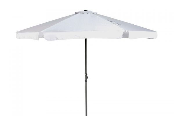 Parasol 300 cm Antigua Wit Platinum