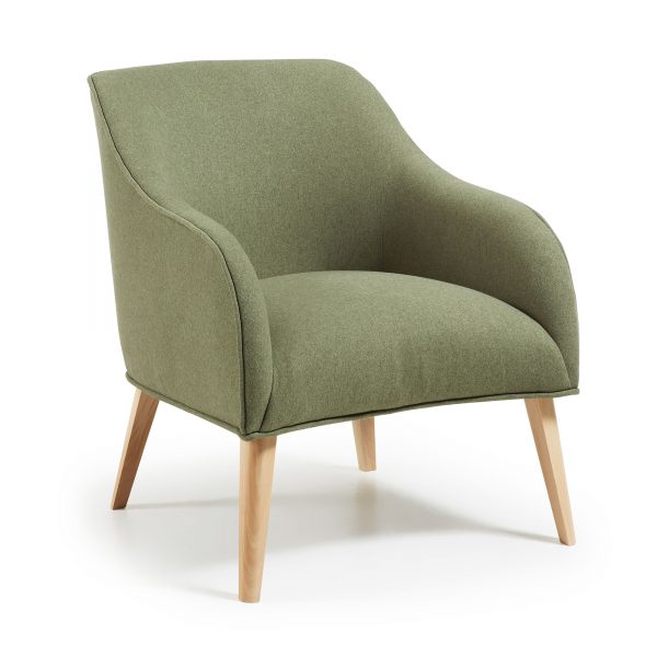 Kave Home Fauteuil 'Bobly' kleur groen