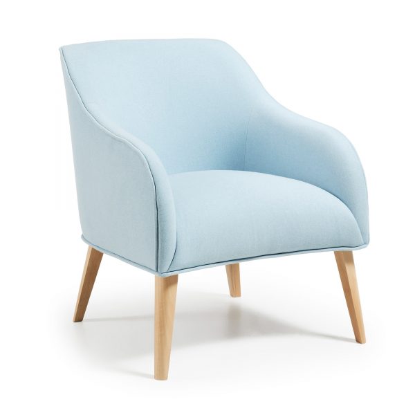 Kave Home Fauteuil 'Bobly' kleur blauw