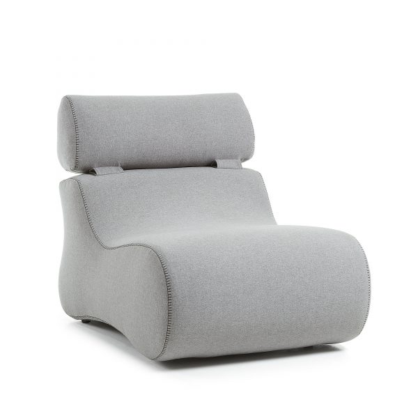 Kave Home Fauteuil 'Club' kleur grijs