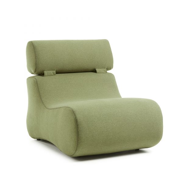 Kave Home Fauteuil 'Club' kleur groen