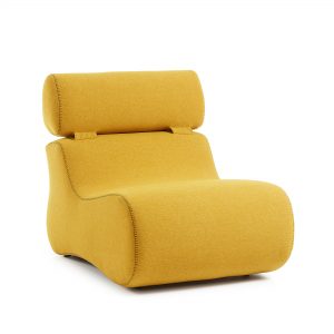 Kave Home Fauteuil 'Club' kleur geel