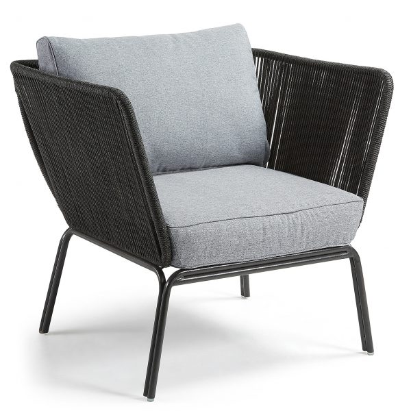 Kave Home Fauteuil 'Newport' kleur grijs