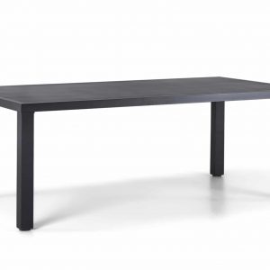 Vigo dining tuintafel 210x96xH75 cm antraciet aluminium