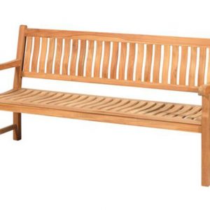 Tuinbank 4-zits Comfort FSC Teak Exotan