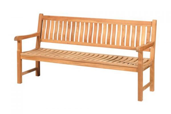 Tuinbank 4-zits Comfort FSC Teak Exotan