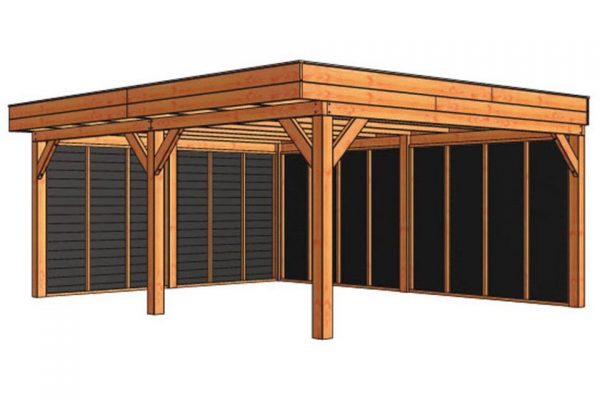 Nvt Tuinhuis / Blokhut Trendhout Buitenverblijf Regina XL 6000mm B