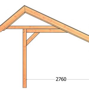 Nvt Tuinhuis / Blokhut Trendhout Kapschuur De Stee L 7400mm A