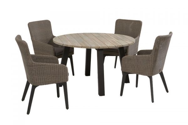 4 Seasons Outdoor Tuinset Luxor Derby Rond 4SO