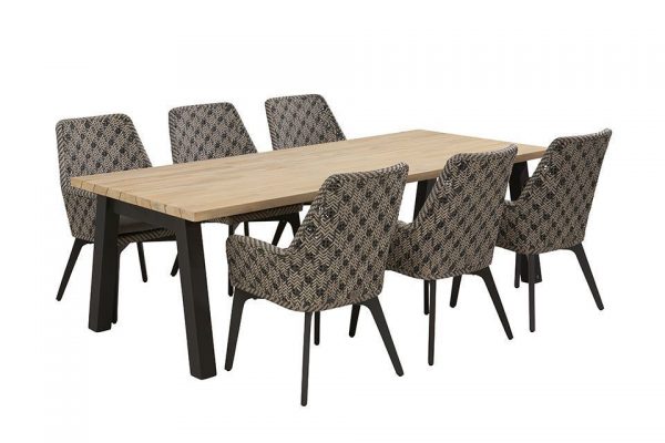 4 Seasons Outdoor Tuinset Savoy Derby Rechthoek 4SO