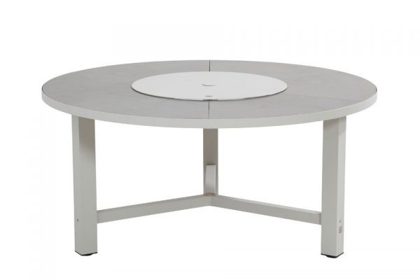 Tuintafel 160 cm Diva Aluminium Seashell 4 Seasons Outdoor