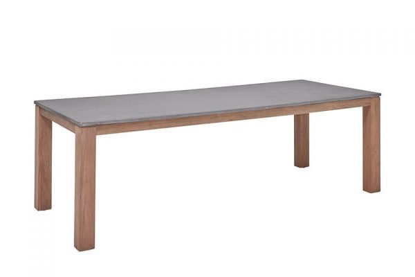 Tuintafel 240 x 100 cm Berkeley Concrete-Teak Apple Bee