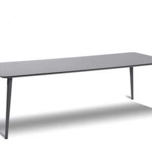 Tuintafel 240 x 100 cm Sophie Studio HPL Antraciet Hartman