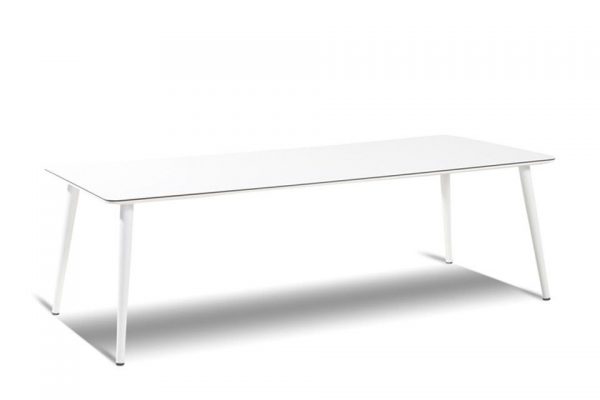 Tuintafel 240 x 100 cm Sophie Studio HPL Wit Hartman