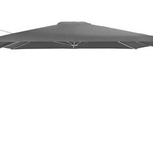 Zweefparasol 300 x 300 cm Siesta Premium Wit-Charcoal 4 Seasons Outdoor