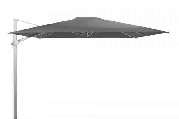 Zweefparasol 300 x 300 cm Siesta Premium Wit-Charcoal 4 Seasons Outdoor