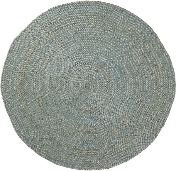 LaForma Dip vloerkleed - 200 cm - Jute - vloerkleed - jute - rond