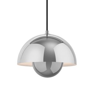 &tradition FlowerPot hanglamp polished stainless steel