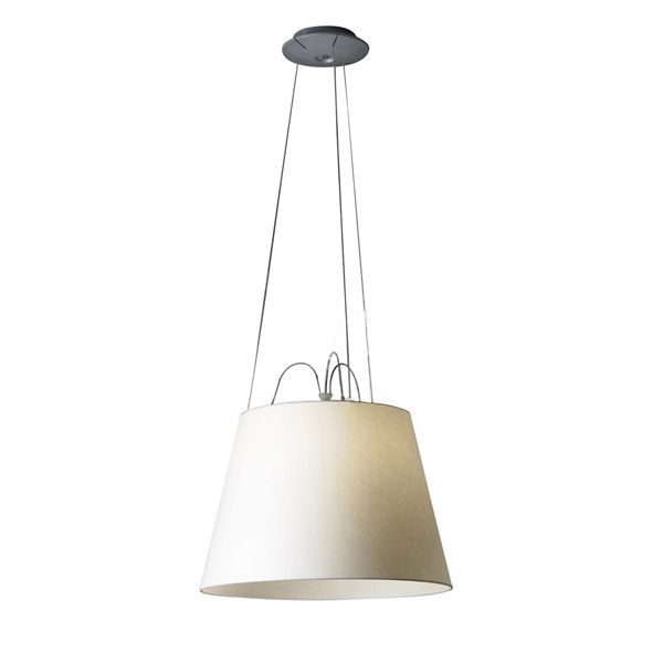 Artemide Tolomeo Mega Sospensione hanglamp armatuur aluminium