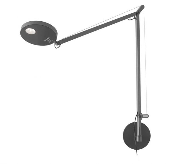 Artemide Demetra Parete wandlamp LED antraciet grijs 3000K - zacht wit