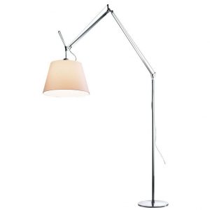 Artemide Tolomeo Mega Terra vloerlamp met dimmer aluminium