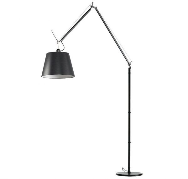 Artemide Tolomeo Mega Terra vloerlamp met dimmer zwart