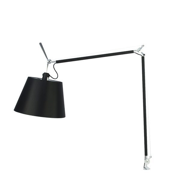 Artemide Tolomeo Mega Tavolo bureaulamp met dimmer en tafelklem zwart