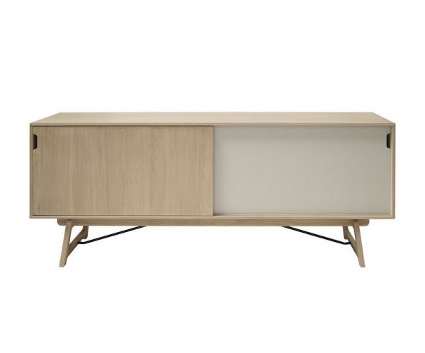 Artichok Scandinavisch dressoir - Sophia - 180 cm - eikenhout- Sideboard - Eikenhouten TV meubel