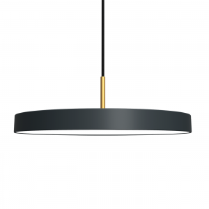 VITA lampen Asteria - Hanglamp - Antraciet - Schotellamp