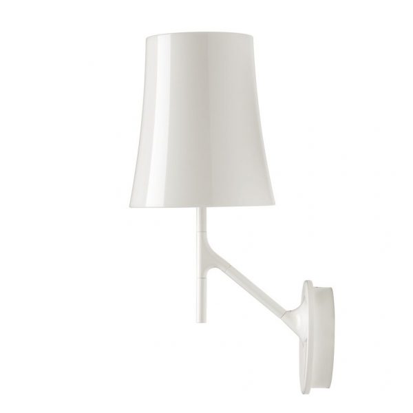 Foscarini Birdie wandlamp met touchdimmer wit