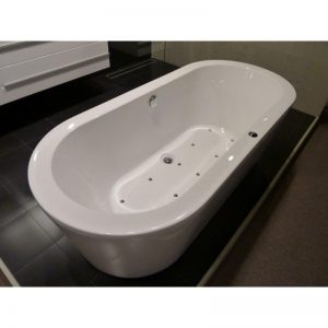 Blinq Arona vrijstaand whirlpool bad 180x80cm